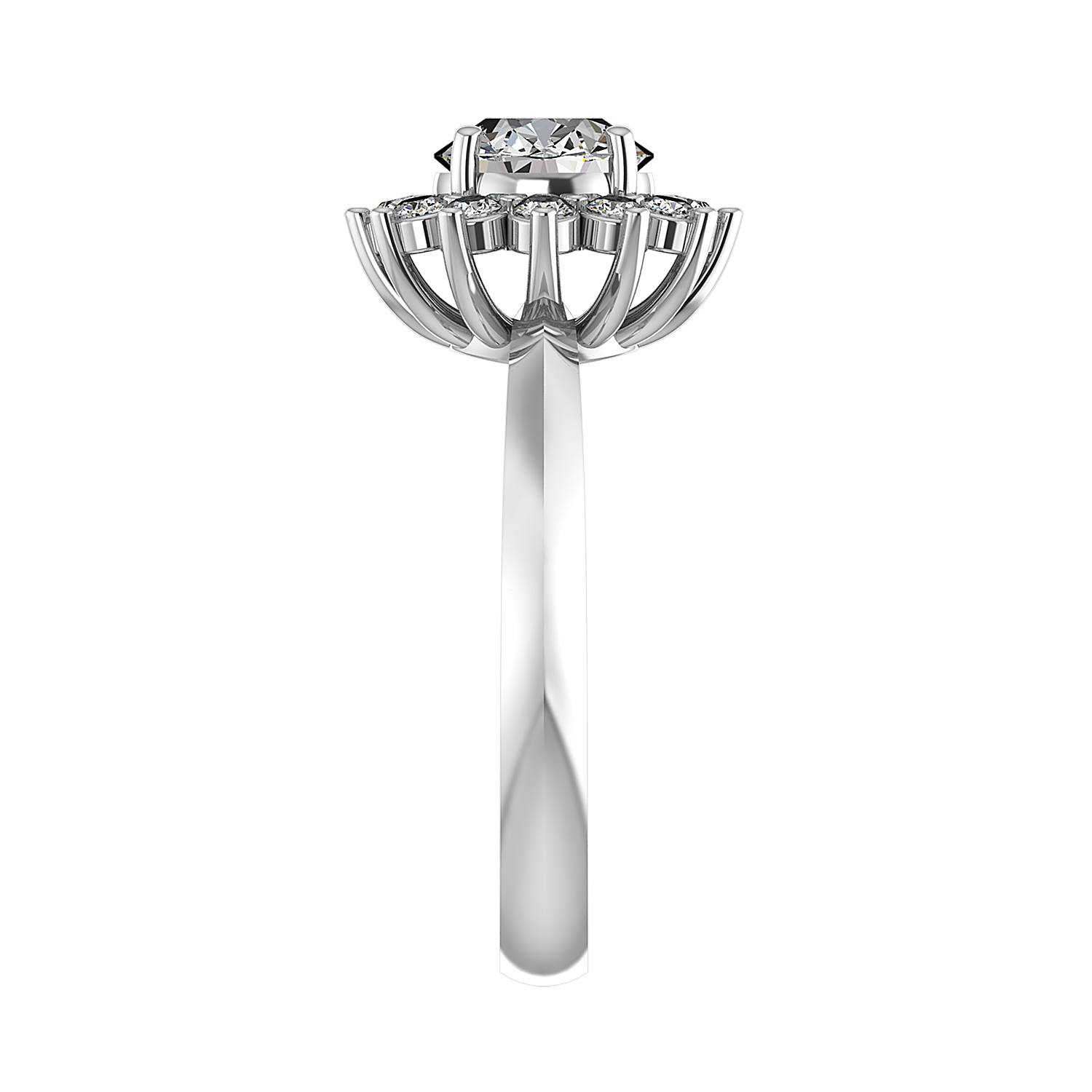 Lia Halo Engagement Ring